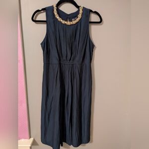 A Pea In The Pod S Navy Dress S NWT